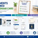 Documents Required for Aadhaar Card