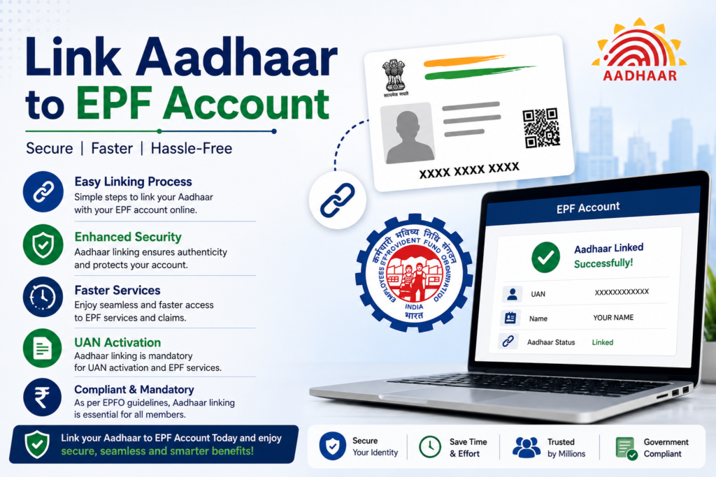 Link Aadhaar to EPF Account