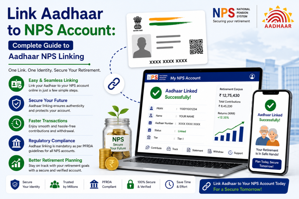 Link Aadhaar to NPS Account