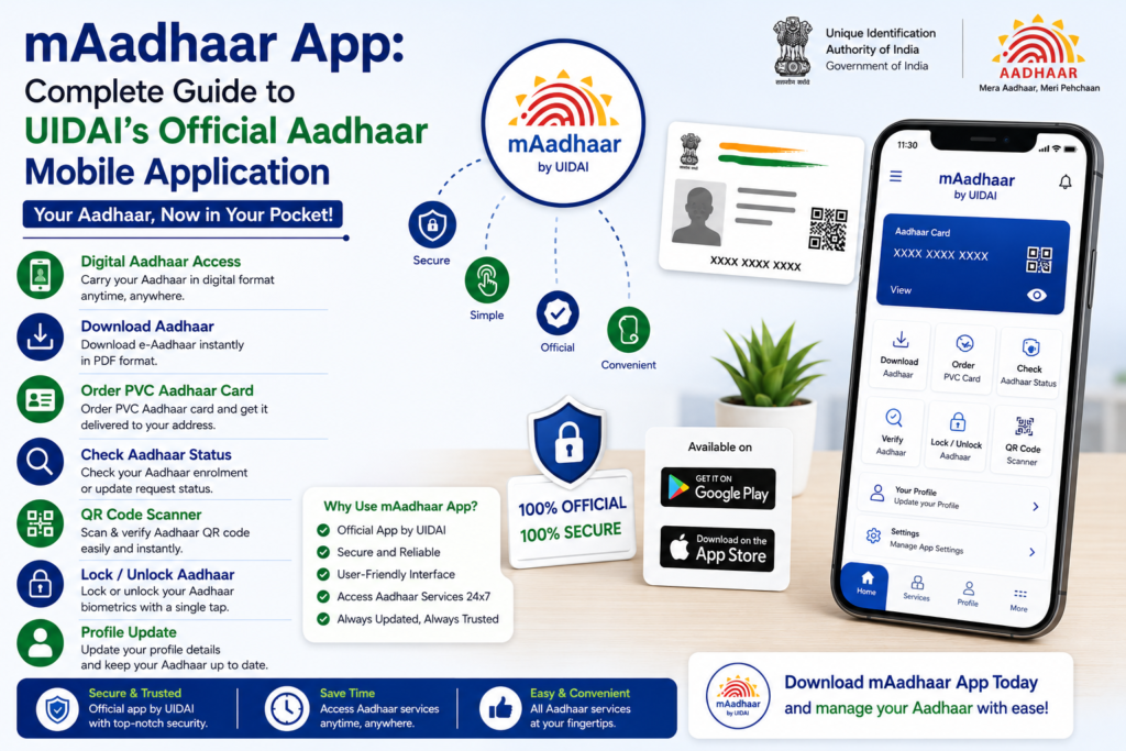 mAadhaar App Guide to UIDAIs Official Aadhaar Mobile Application