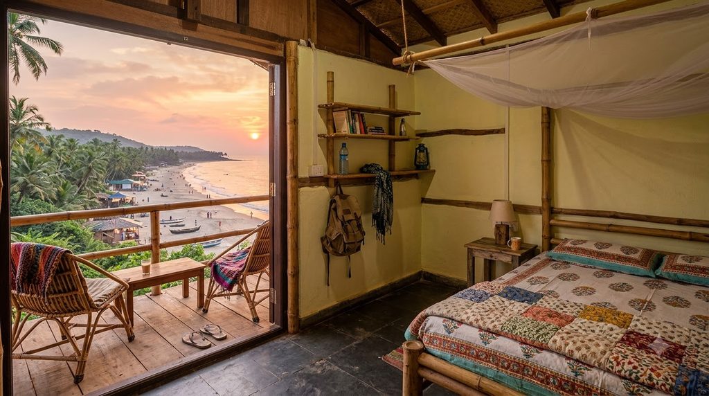 Room in Goa near beach